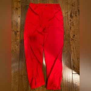 Ralph Lauren Red Athletic Jogger Pants